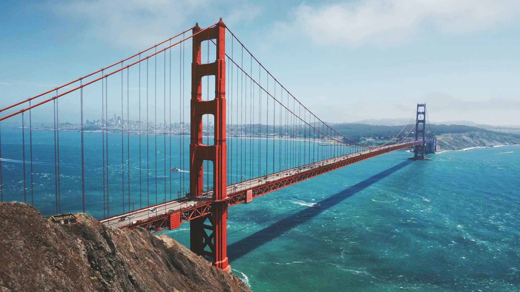 Golden Gate Bridge and San Francisco Bay